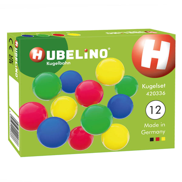 Hubelino Plastic Marbles - 12pcs