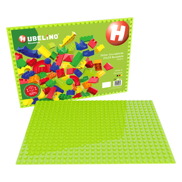 Hubelino baseplate green, 560 studs