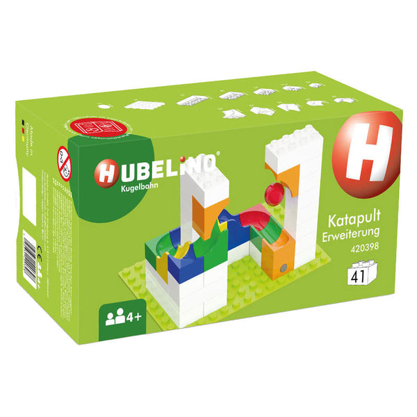 Hubelino Marble Run Expansion Set Catapult - 41 pcs.
