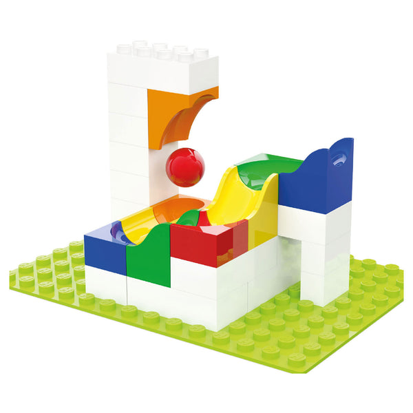 Hubelino Marble Run Expansion Set Catapult - 41 pcs.