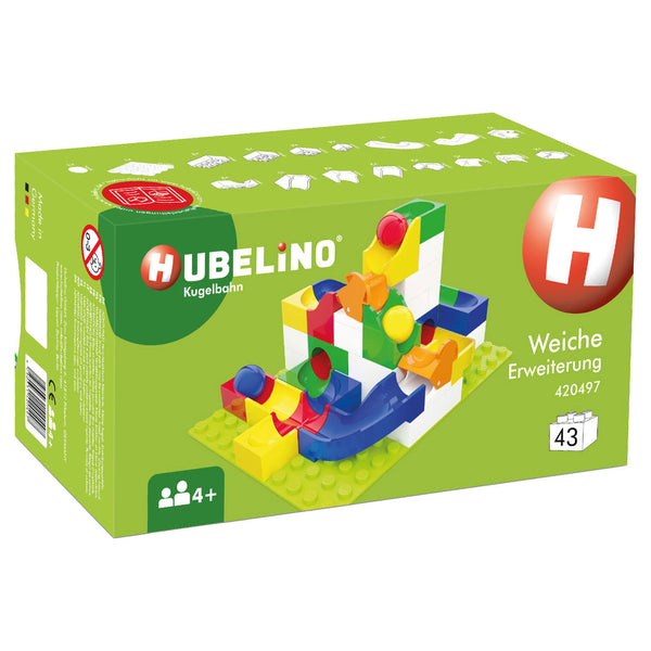 Hubelino Marble Run Expansion Set Switch - 43 pcs.