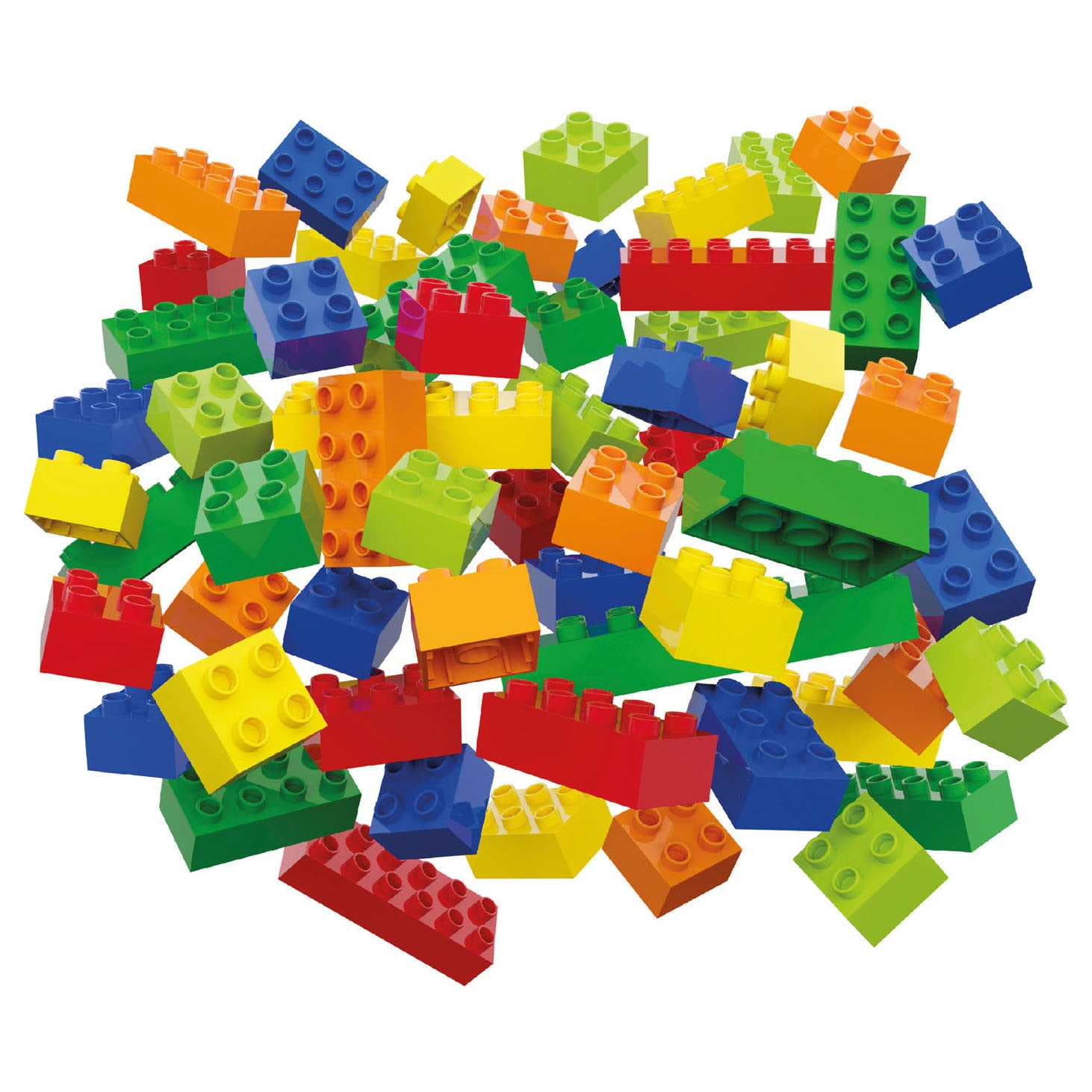 Hubelino bouwstenenset - 60dlg.