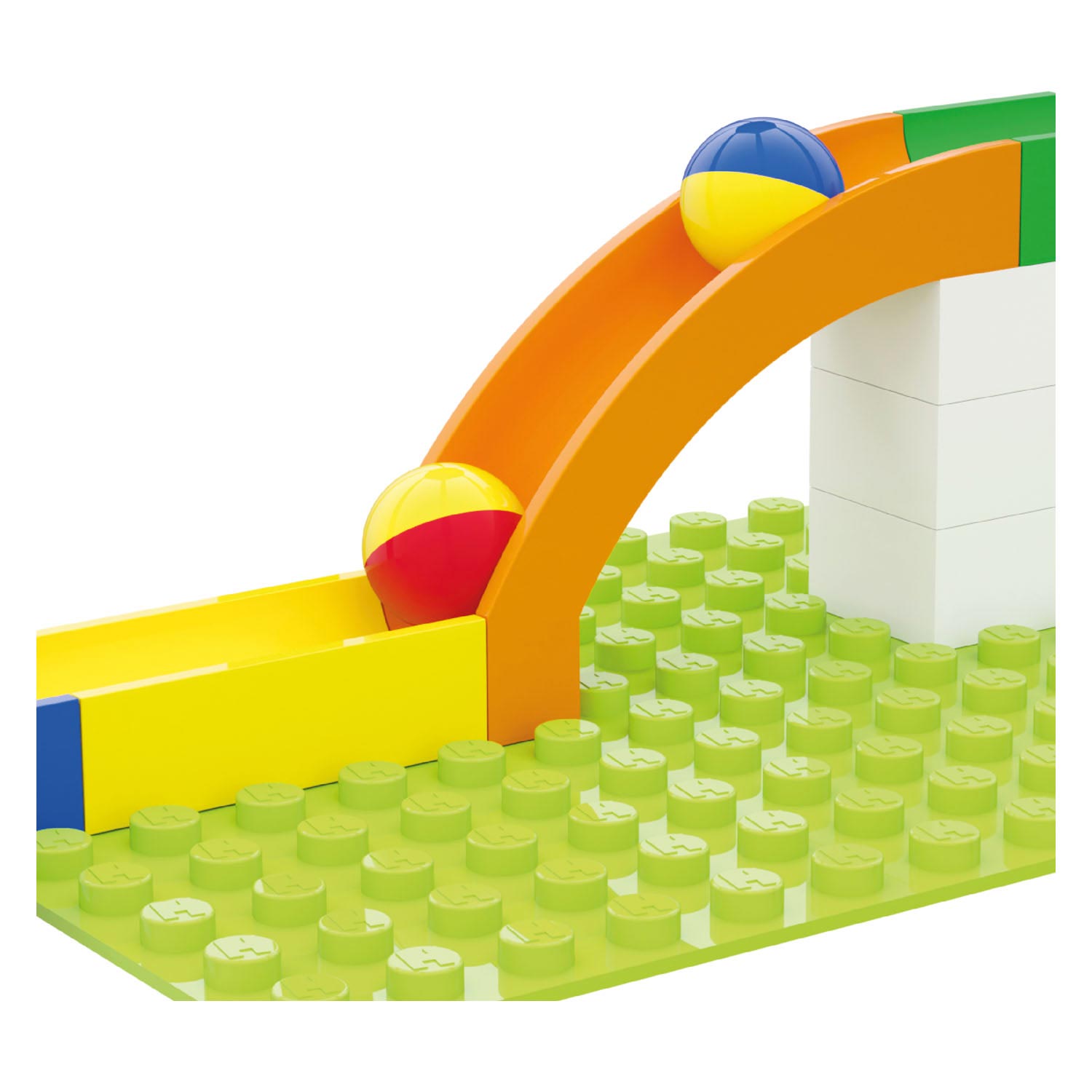 Hubelino marble run parts, 12 pcs.