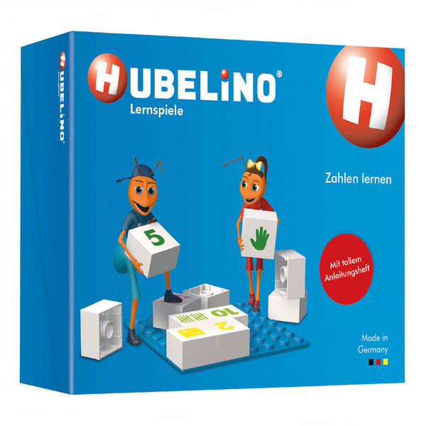Hubelino Learning Numbers Building Blocks, 85-piece.