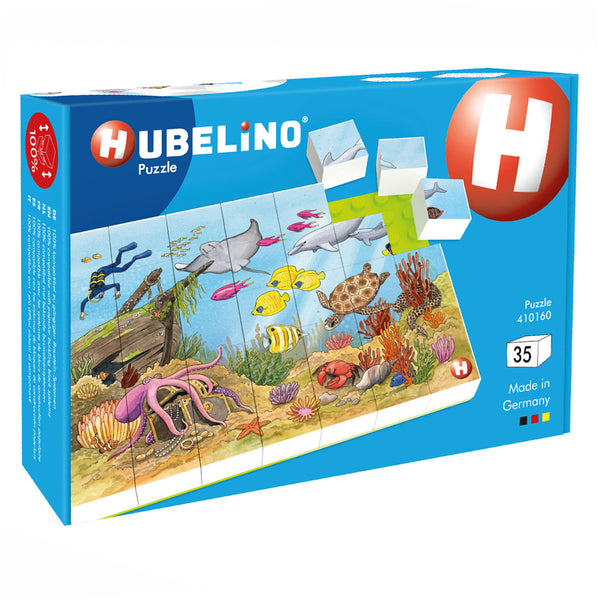 Hubelino Block Puzzle Underwater World, 35 pcs.