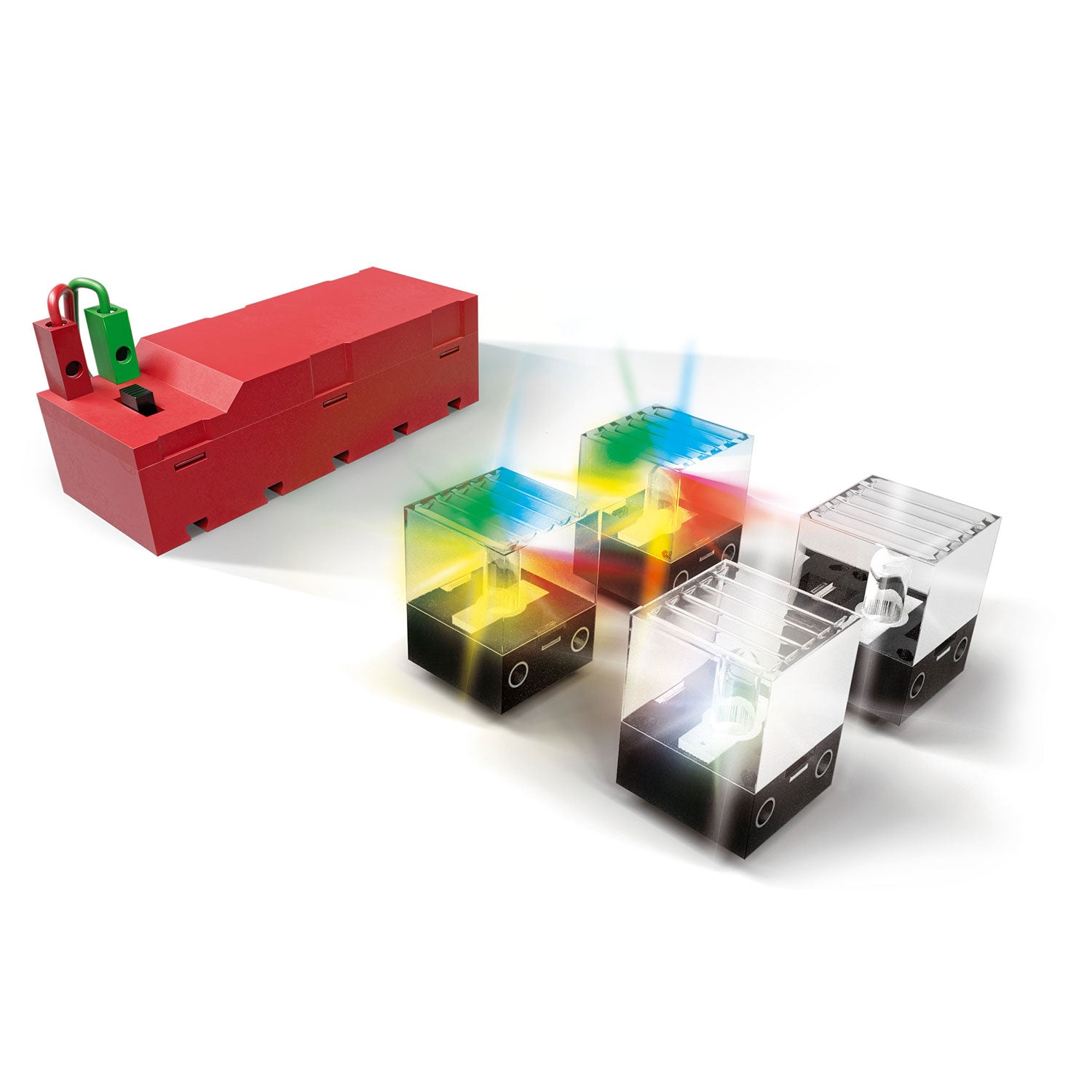 Fischertechnik plus - ledset, 40dlg.