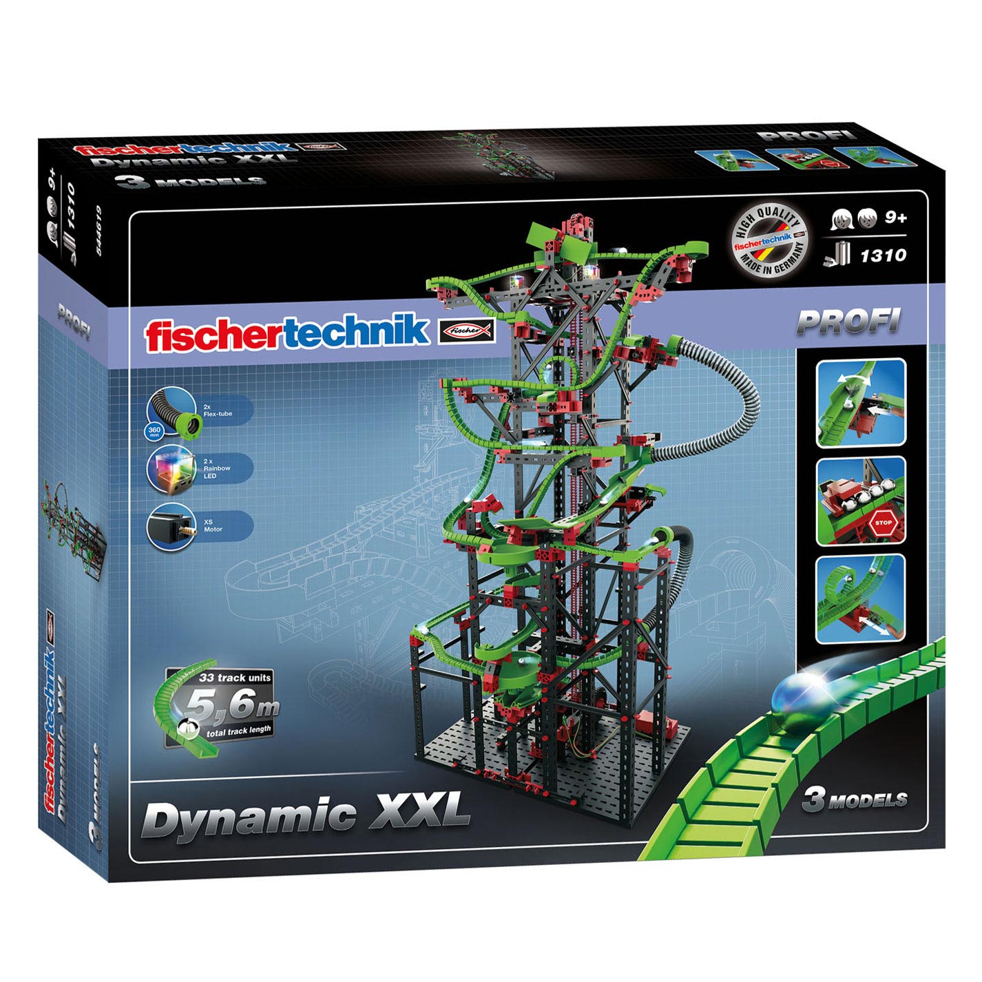 Fischertechnik Marble loopt Dynamic XXL