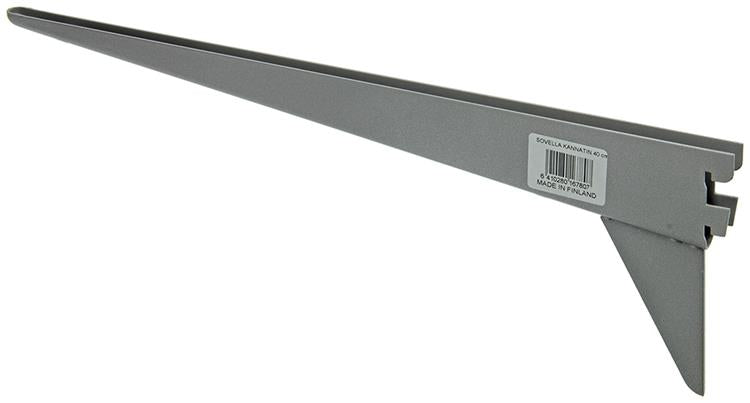 Sovella 1013125 - dubbele drager zilver effect. 40 cm | 10 stuks