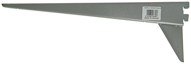 Sovella 1013125 - dubbele drager zilver effect. 40 cm | 10 stuks