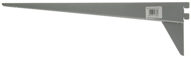 Sovella 1013126 - dubbele drager zilver effect. 45 cm | 10 stuks