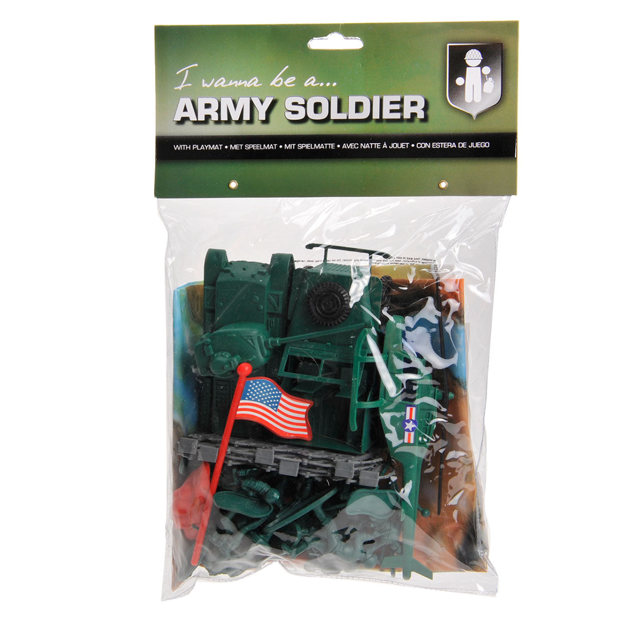 Johntoy army forces speelset met speelmat