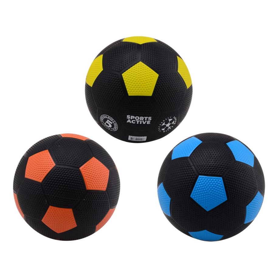 Sports active rubberen voetbal, maat 5