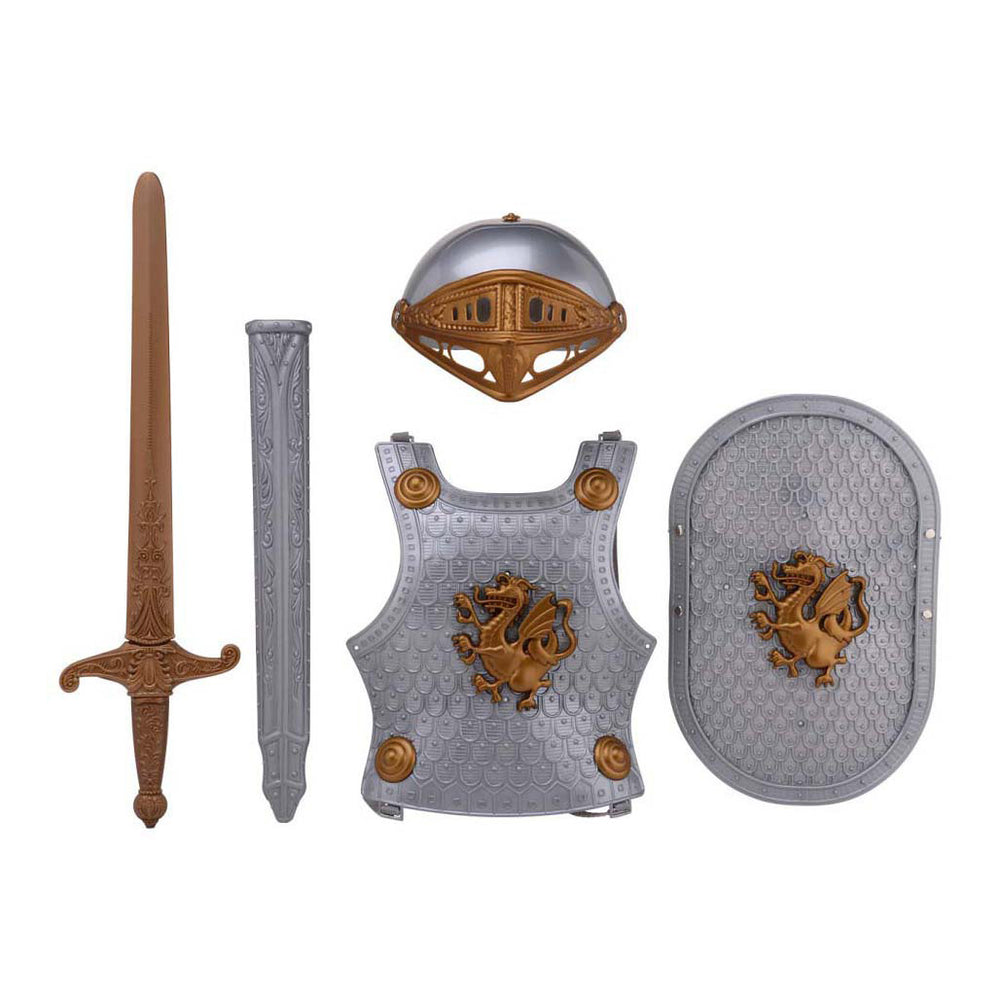 Johntoy ridder verkleedset, 4dlg.