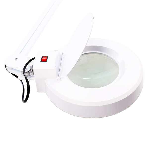 Byomic Table Magnifier v2 with Clamp LED