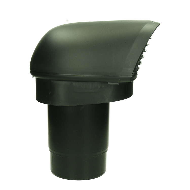 Renson 1067691 - dakdoorvoor design (zwart) zwart | 1 stuks