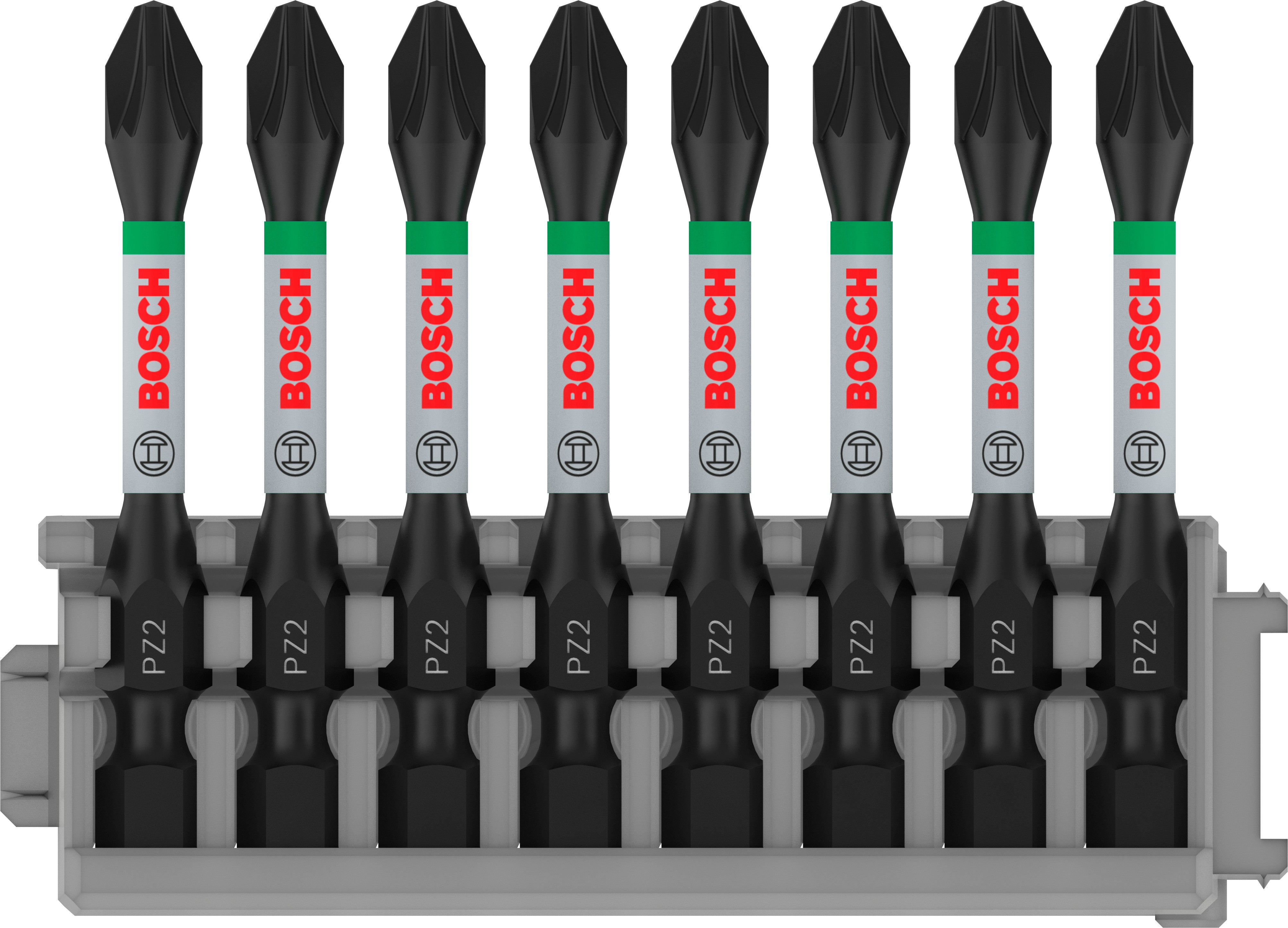 Imp bosch accessoires schroefbit act control pz2, 50 mm 8x - 2608522331