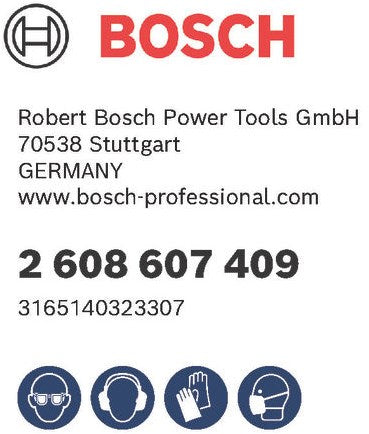 Bosch - 10-delige schuurbladset 102 x 62, 93 mm, 120