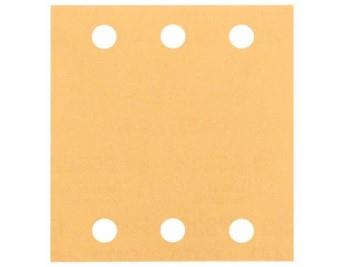 Bosch schuurpapier 115x107mm k240 red (10st) (nml)