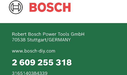 Bosch accessoires 3-delige dieptestopset | 6,8, 10 mm - 2609255318