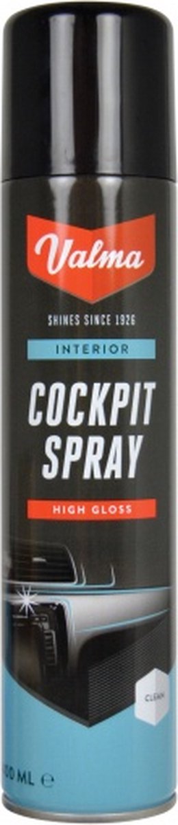 Valma R25H Cockpit Spray Brillant - 400ml