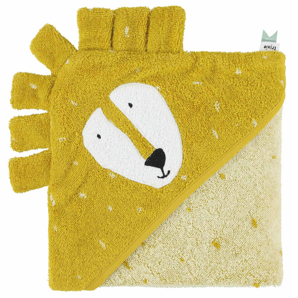 Trixie Badcape Meneer Leeuw, 75x75cm