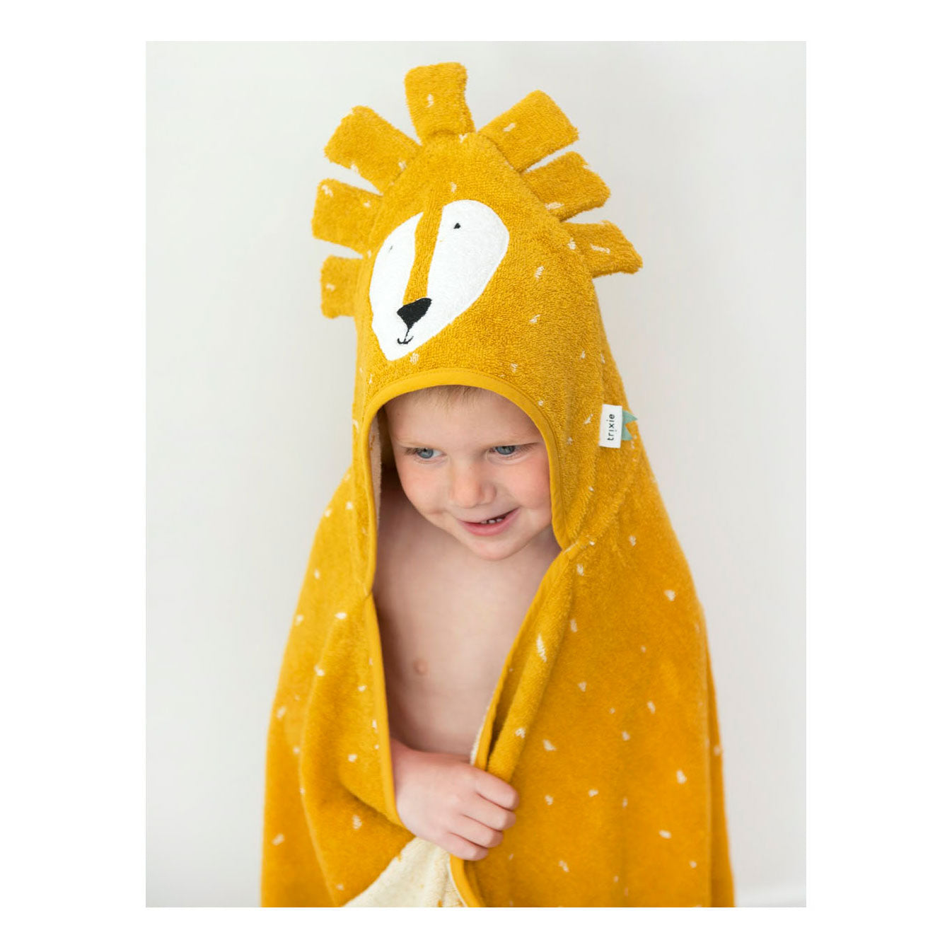 Trixie Badcape Meneer Leeuw, 75x75cm