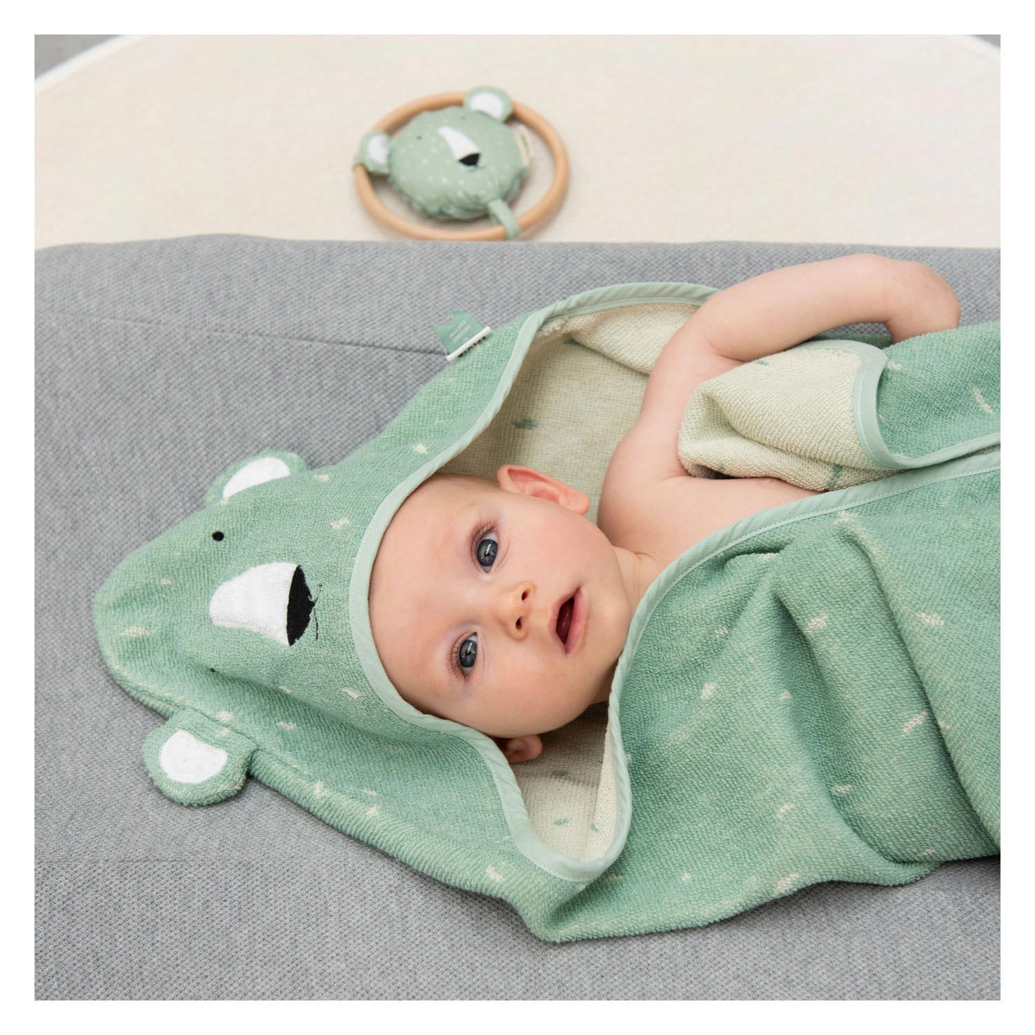 Trixie Badcape Meneer Beer, 75x75cm