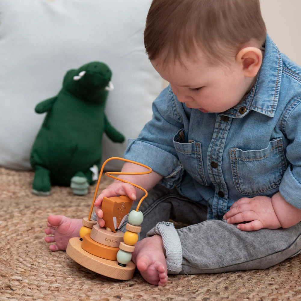 Trixie houten motoriekspiraal - mr. fox