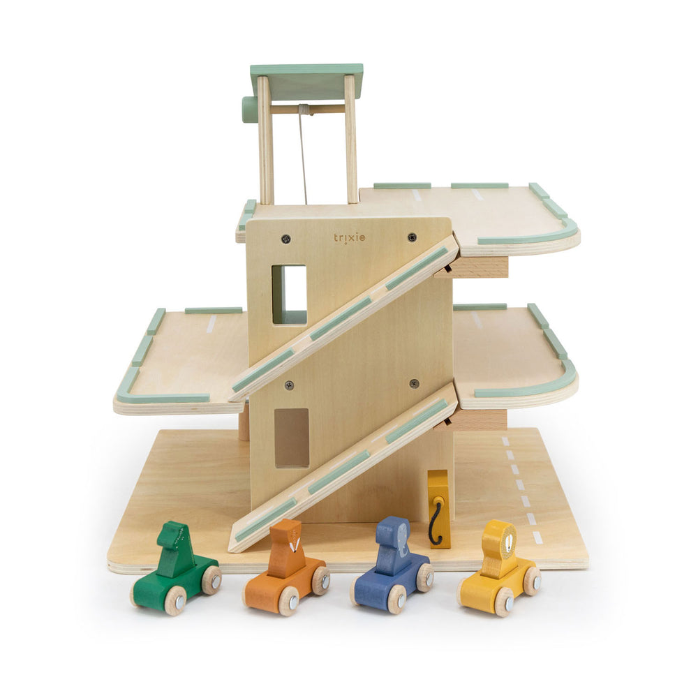 Trixie Houten Garage met Accessoires
