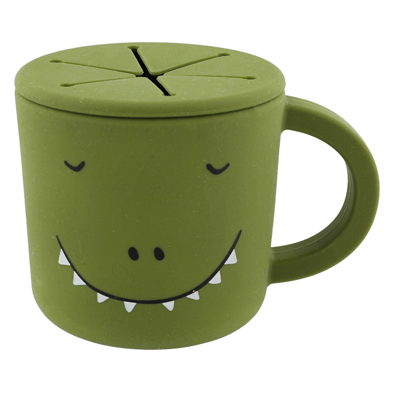 Trixie siliconen snackbeker - mr. dino