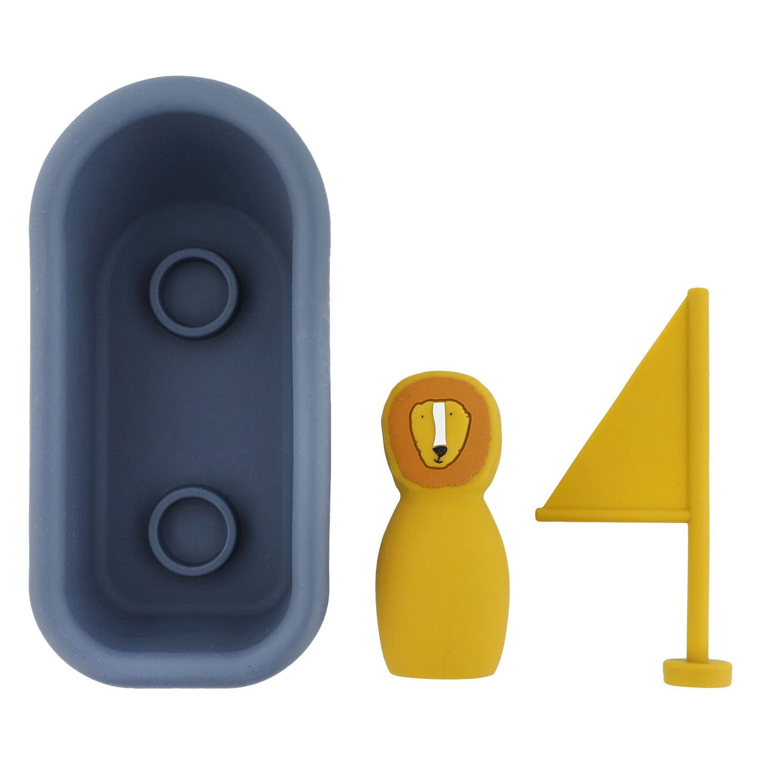 Trixie badspeelgoed zeilboot - dhr. leeuw