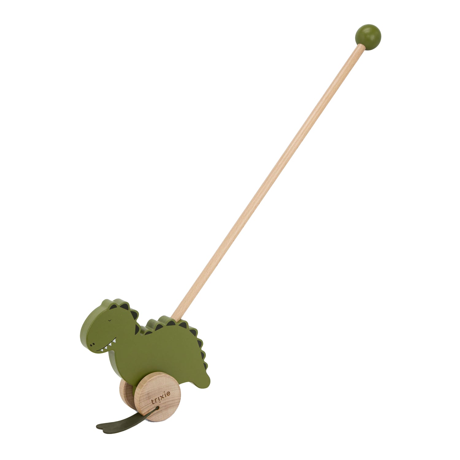 Trixie houten duwfiguur - dhr. dino