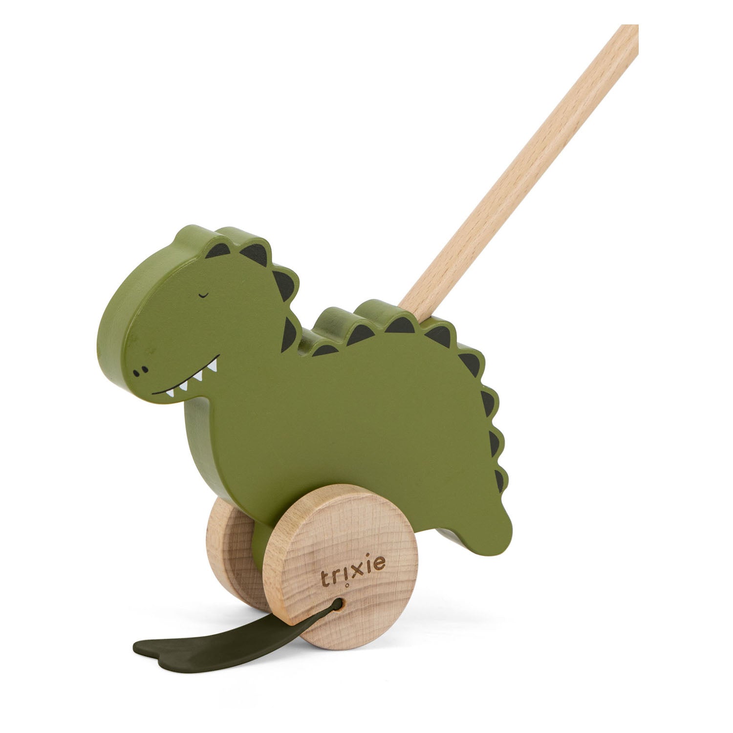 Trixie houten duwfiguur - dhr. dino
