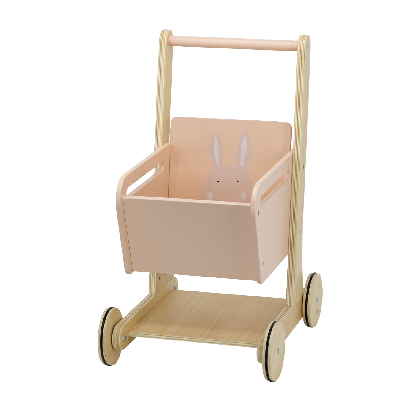 Trixie houten winkelwagen - mevr. konijn