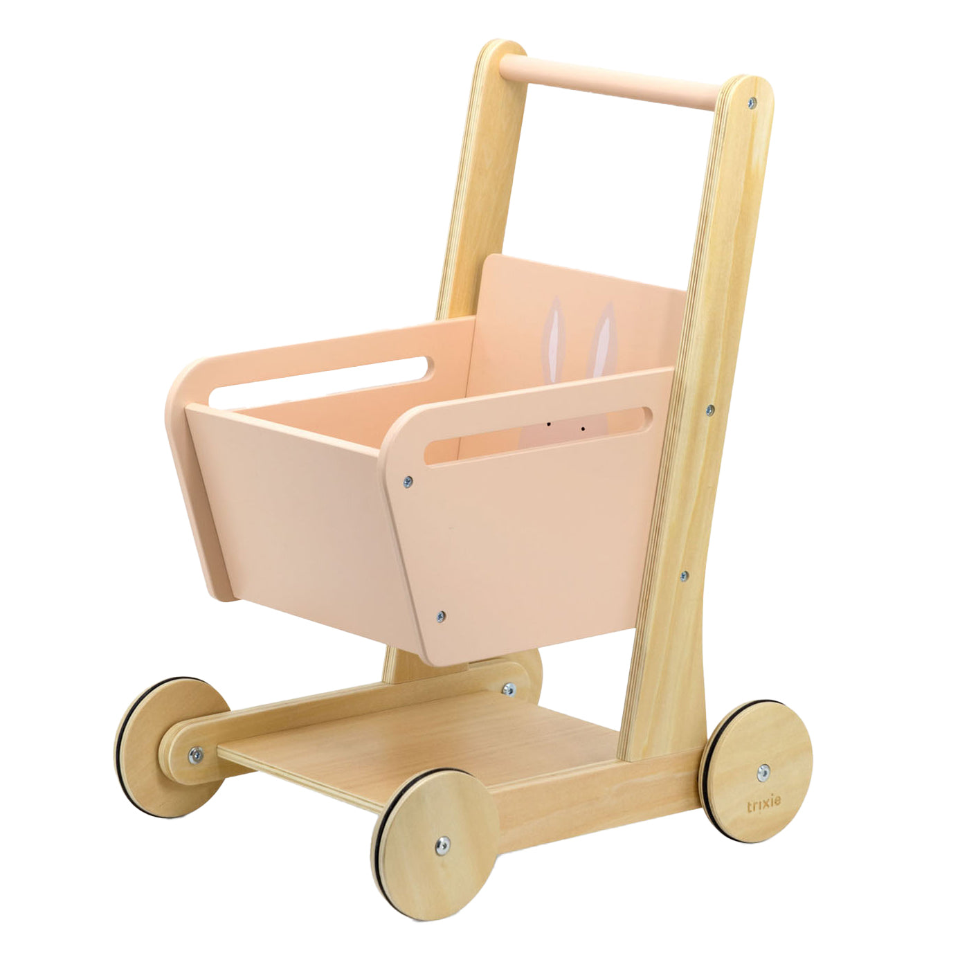 Trixie houten winkelwagen - mevr. konijn