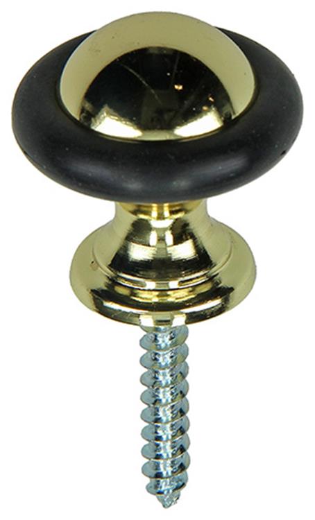 Mack 1047657 - deurstop cilindermodel vermessingd ø 28h28 mm 1 st pc | 6 stuks