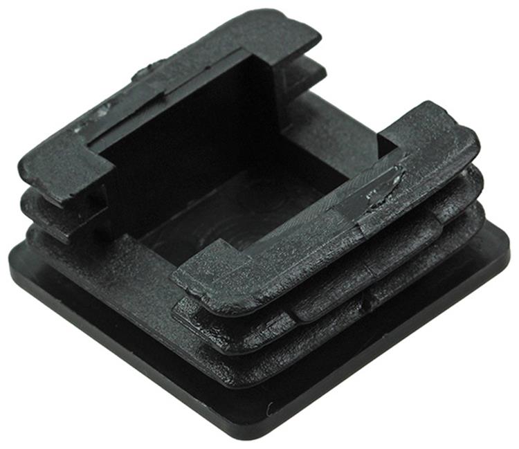 Mack 1047749 - insteekdop kunstsstof zwart 30 x 30 mm 4 st pcs | 6 stuks