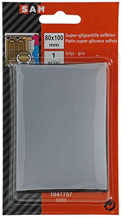 Mack 1047757 - super glijpastille zelfklevendgrijs 70 x 100 mm 1 st pcs | 12 stuks