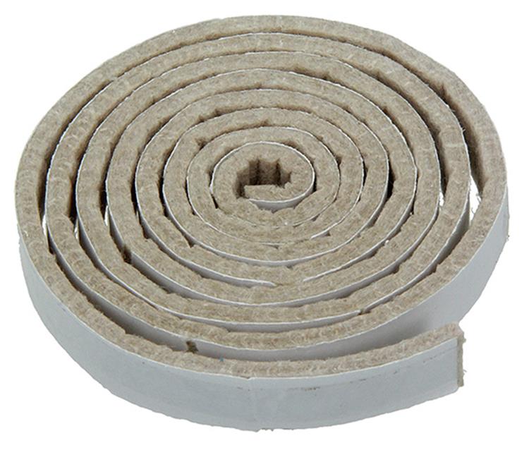 Mack 1047717 - super-vilt zelfklevend beige 10 x 1000 mm 1 st pc | 12 stuks
