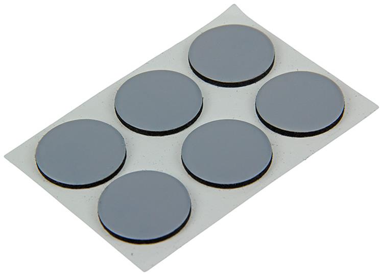 Mack 1047745 - super glijpastille zelfklevendgrijs ø 22 mm 12 st pcs | 12 stuks
