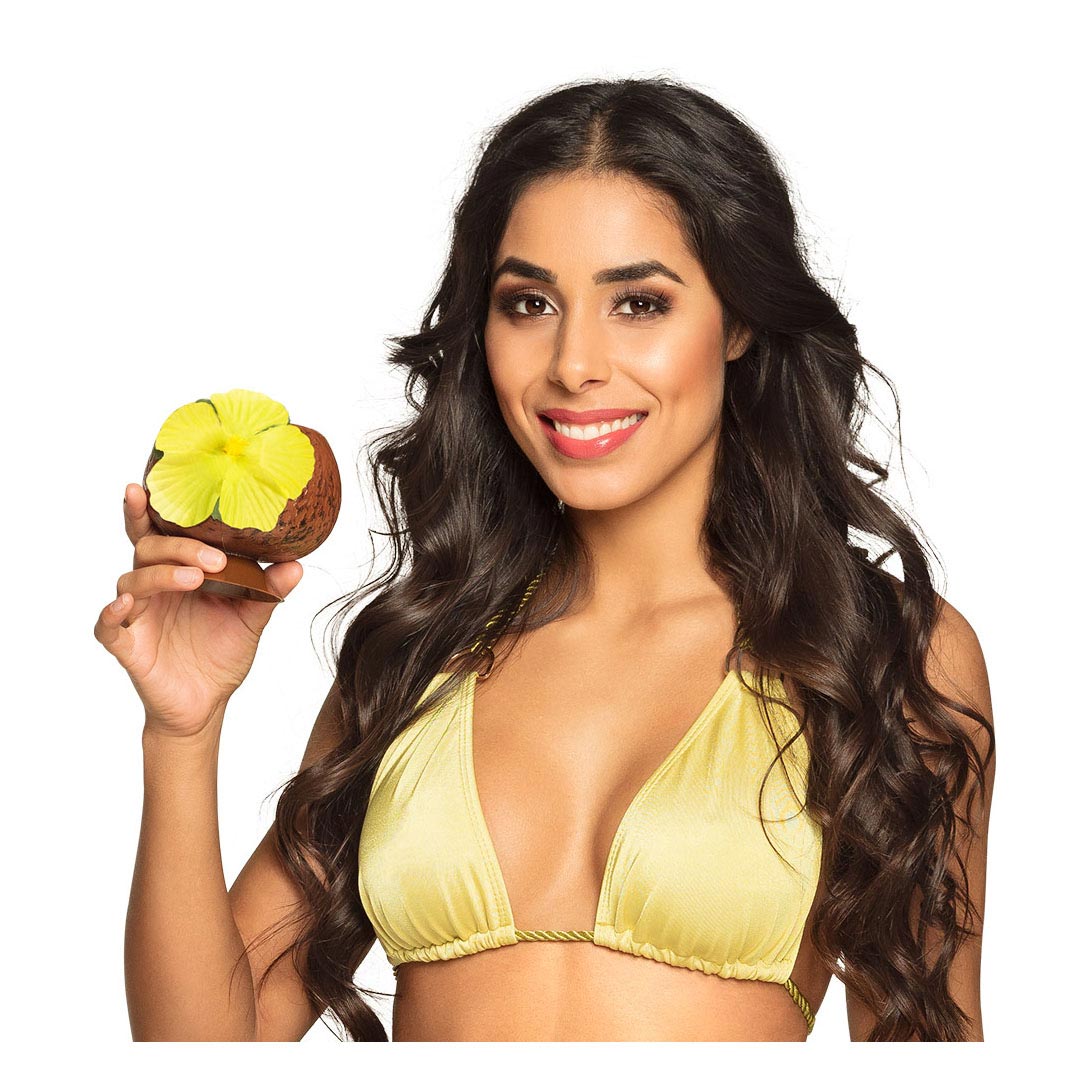 Boland party beker kokosnoot