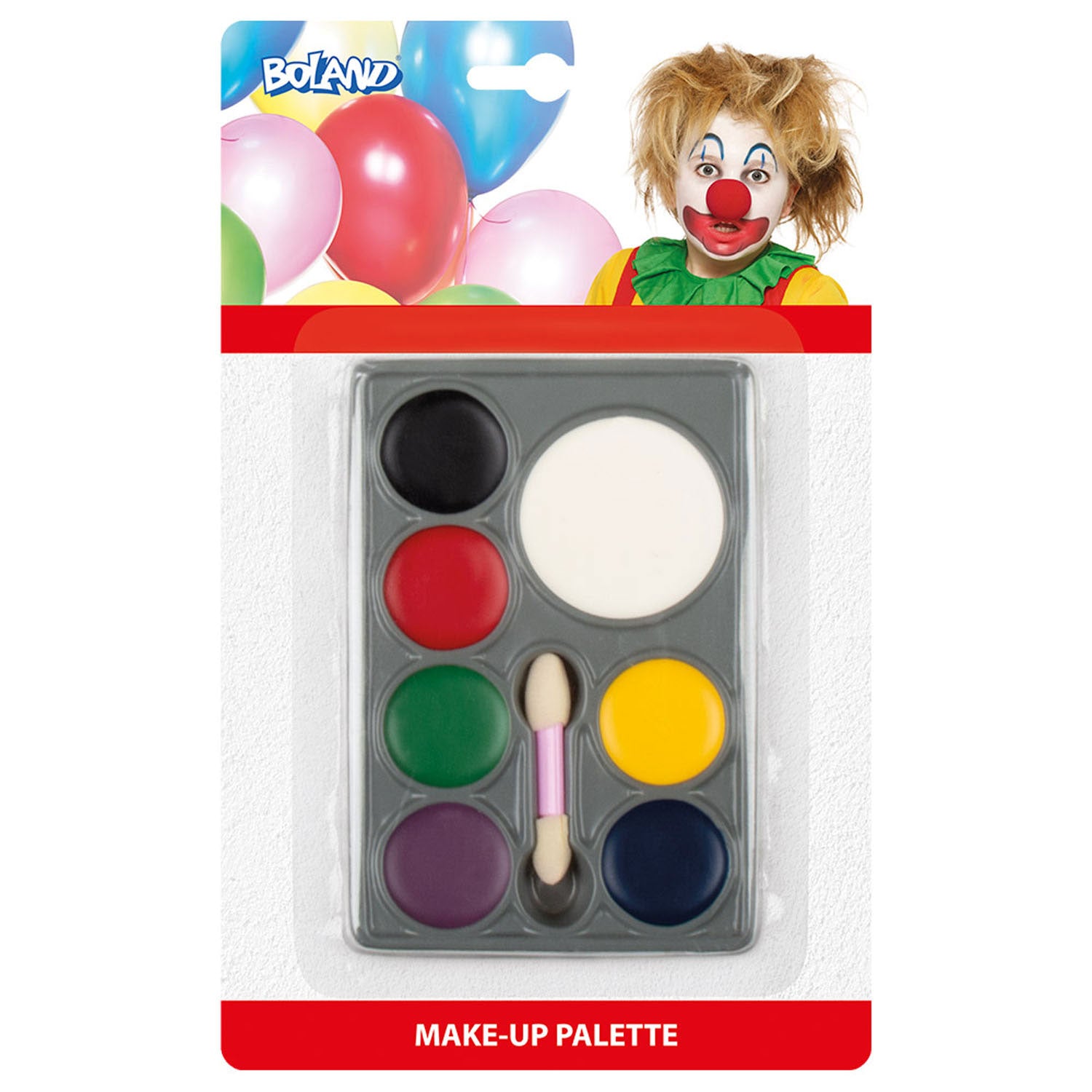 Boland schmink set - 7 kleuren