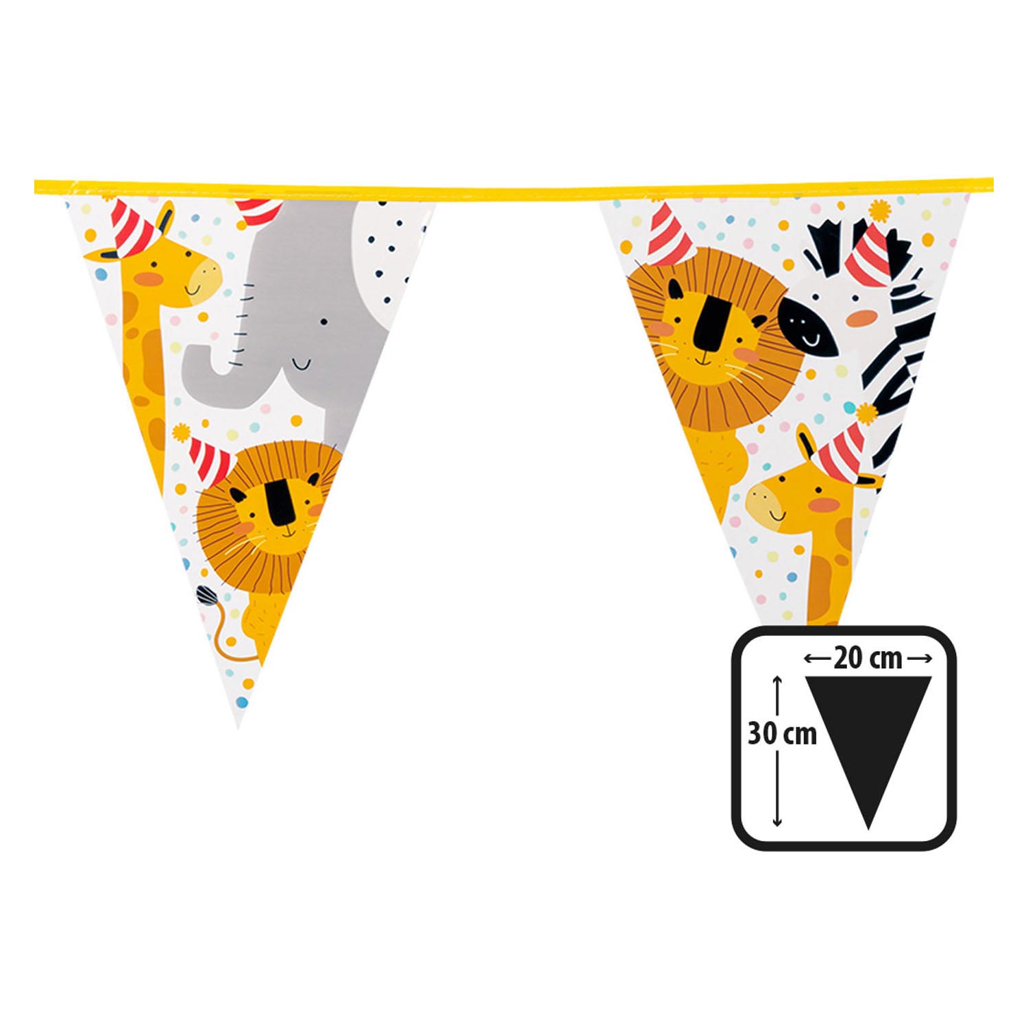Boland safari flag banner, 6m.