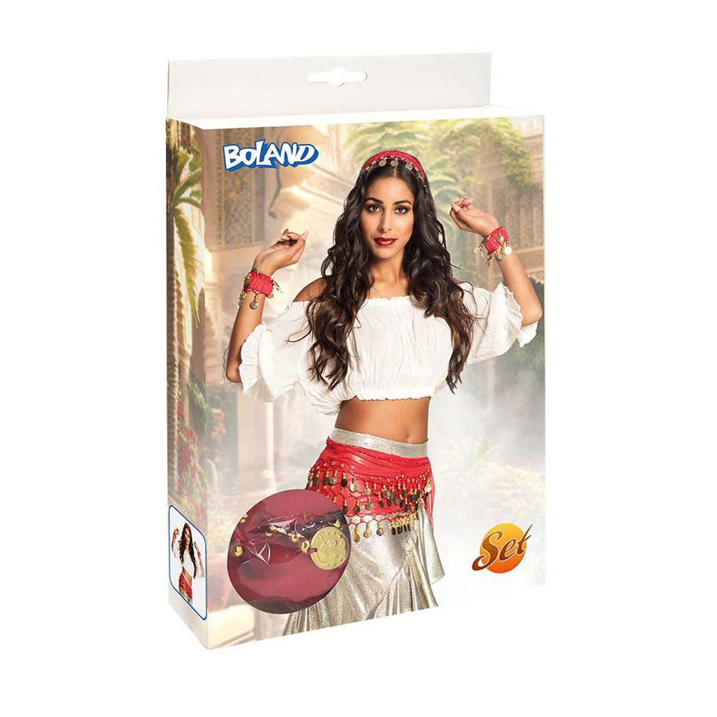 Boland buikdansset rood, 3dlg.