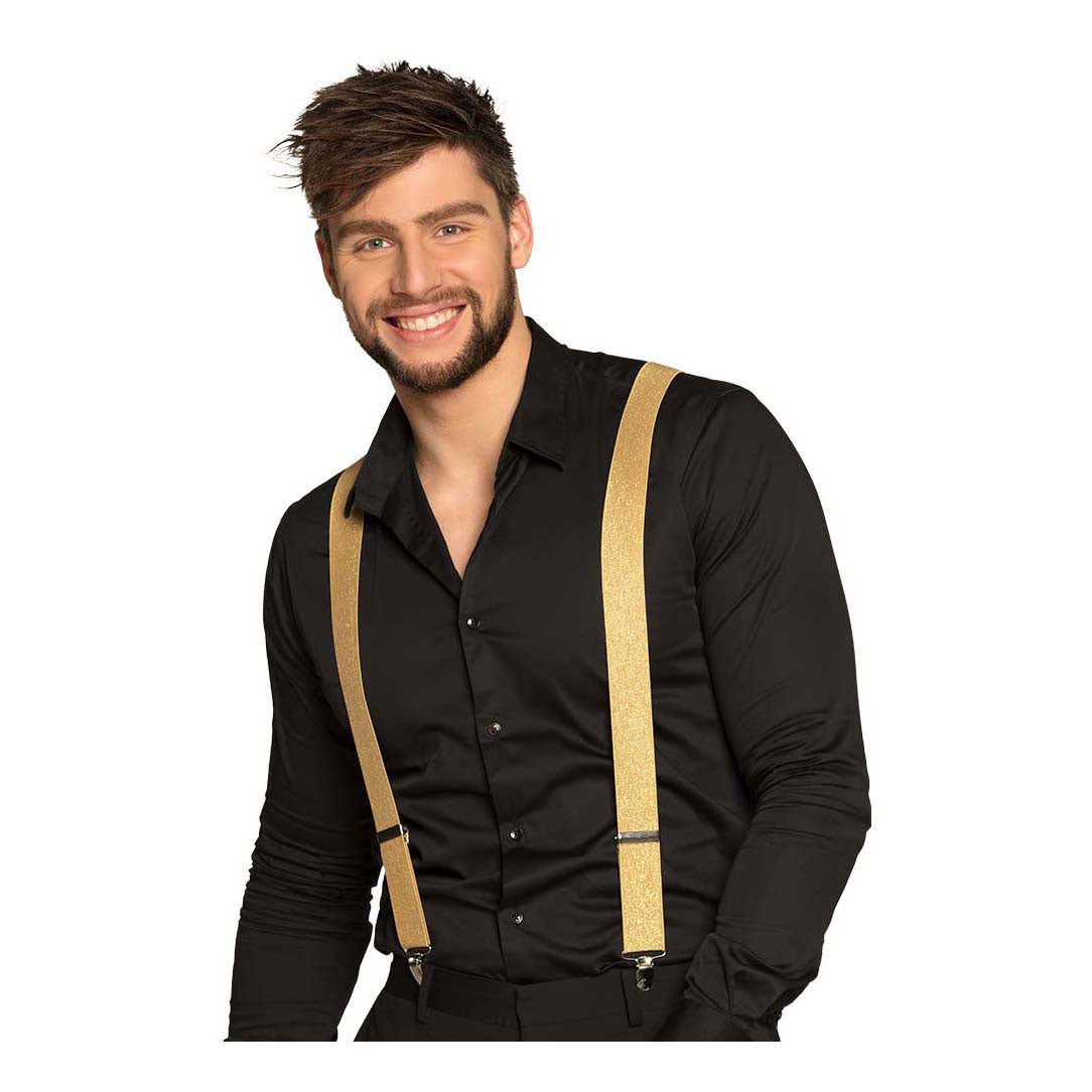 Boland bretels basic goud