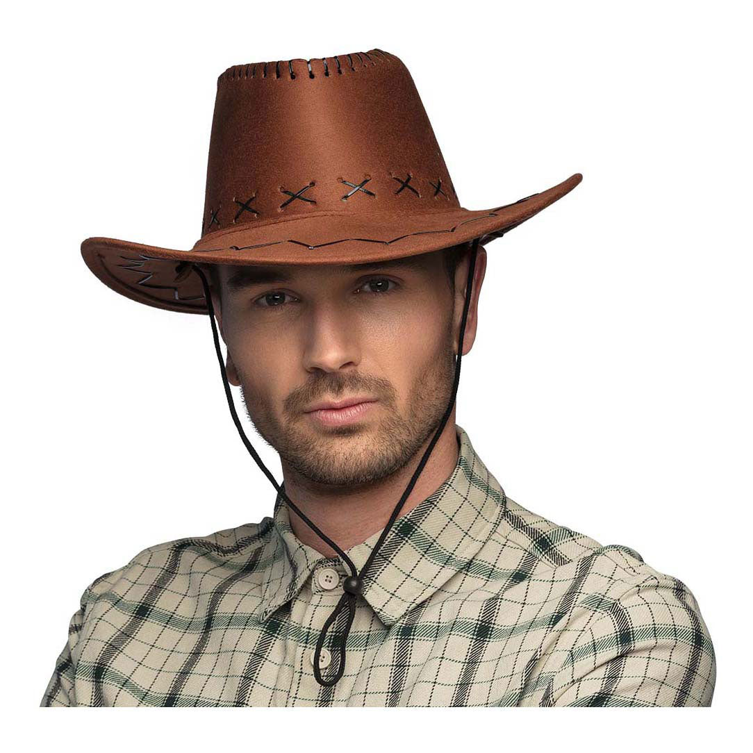 Boland hoed elroy bruin leer