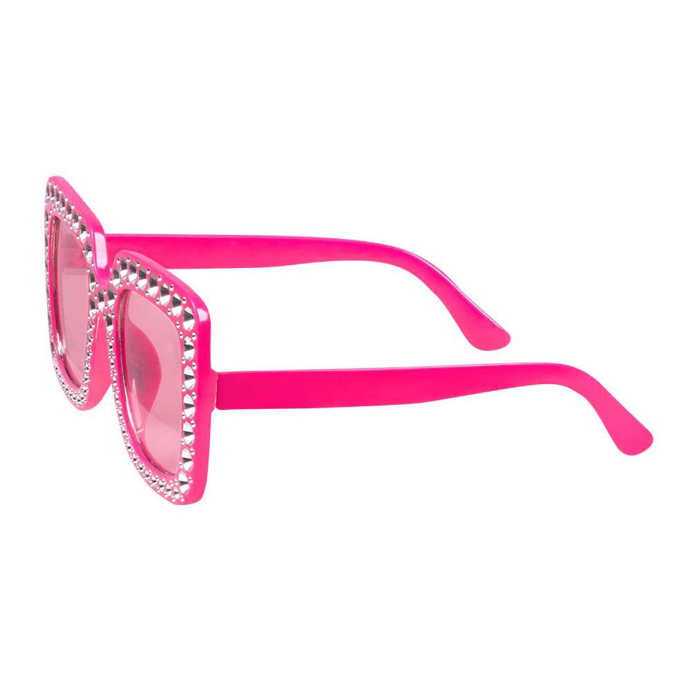 Boland partybril blingbling felroze