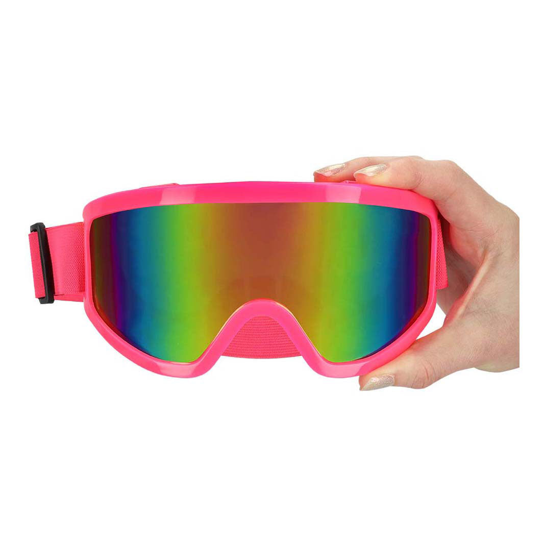 Boland party skibril neon roze