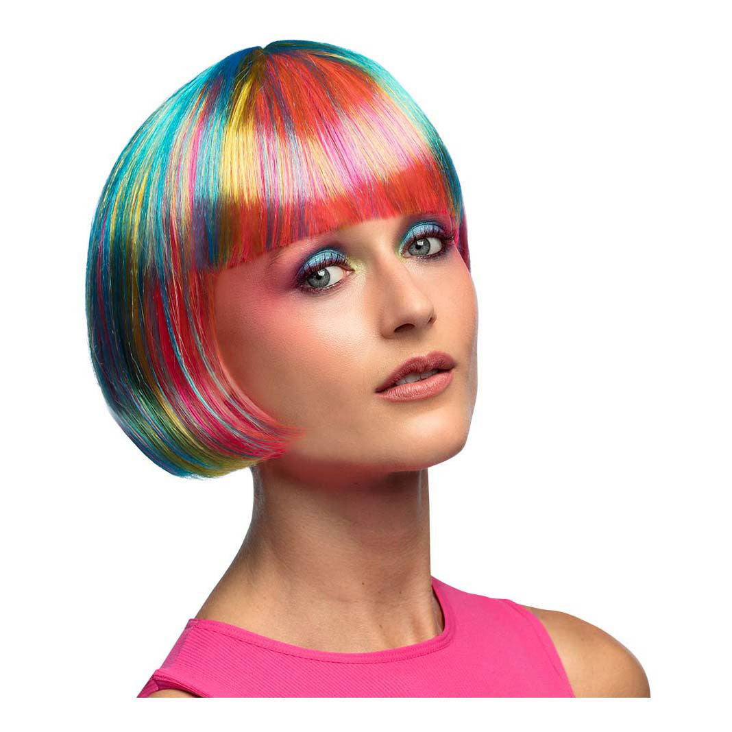 Boland pruik pruik steentjes