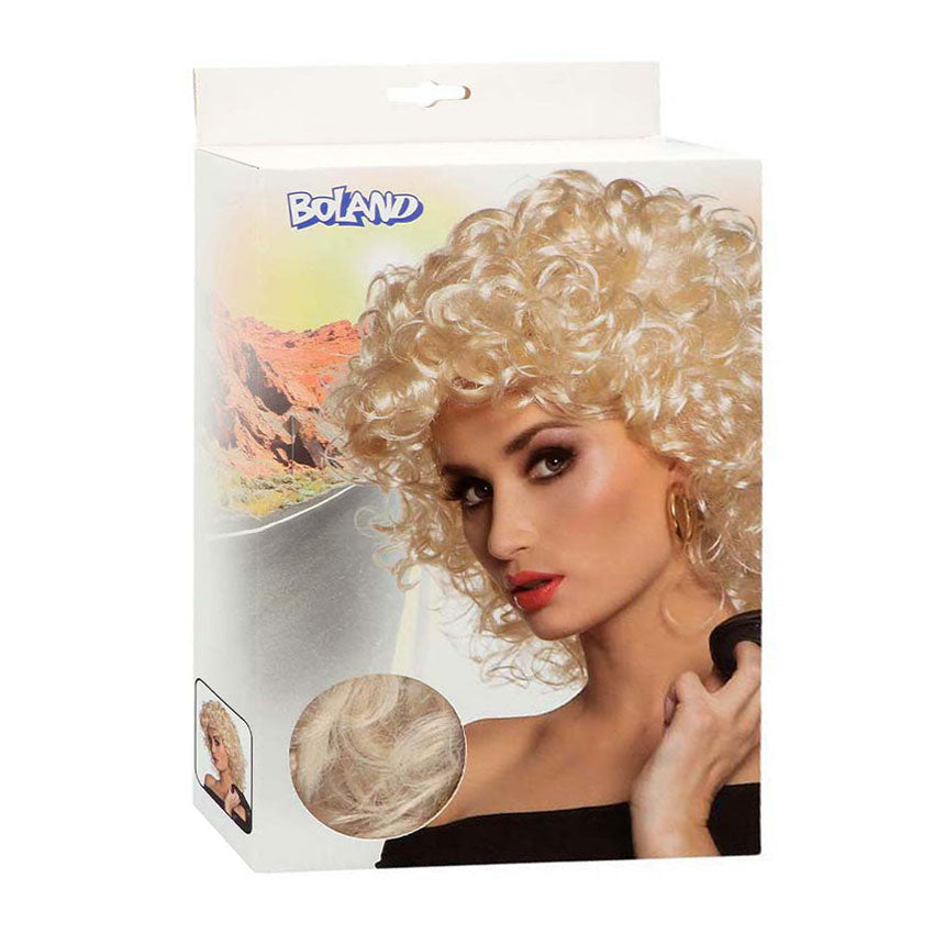 Boland pruik zandblond
